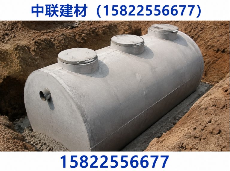 南开区水泥化粪池展示图